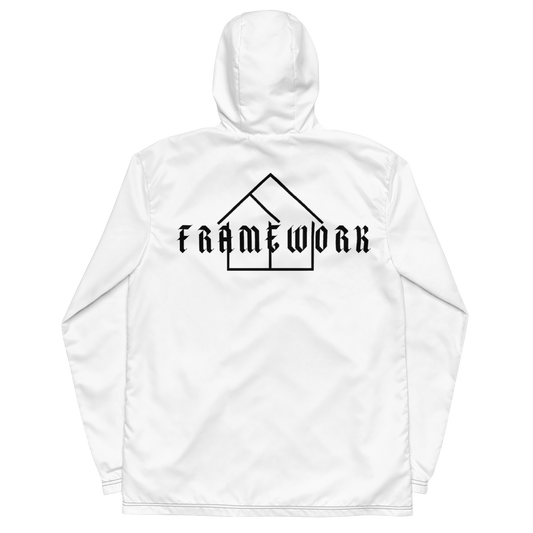 Framework Logo Windbreaker - White