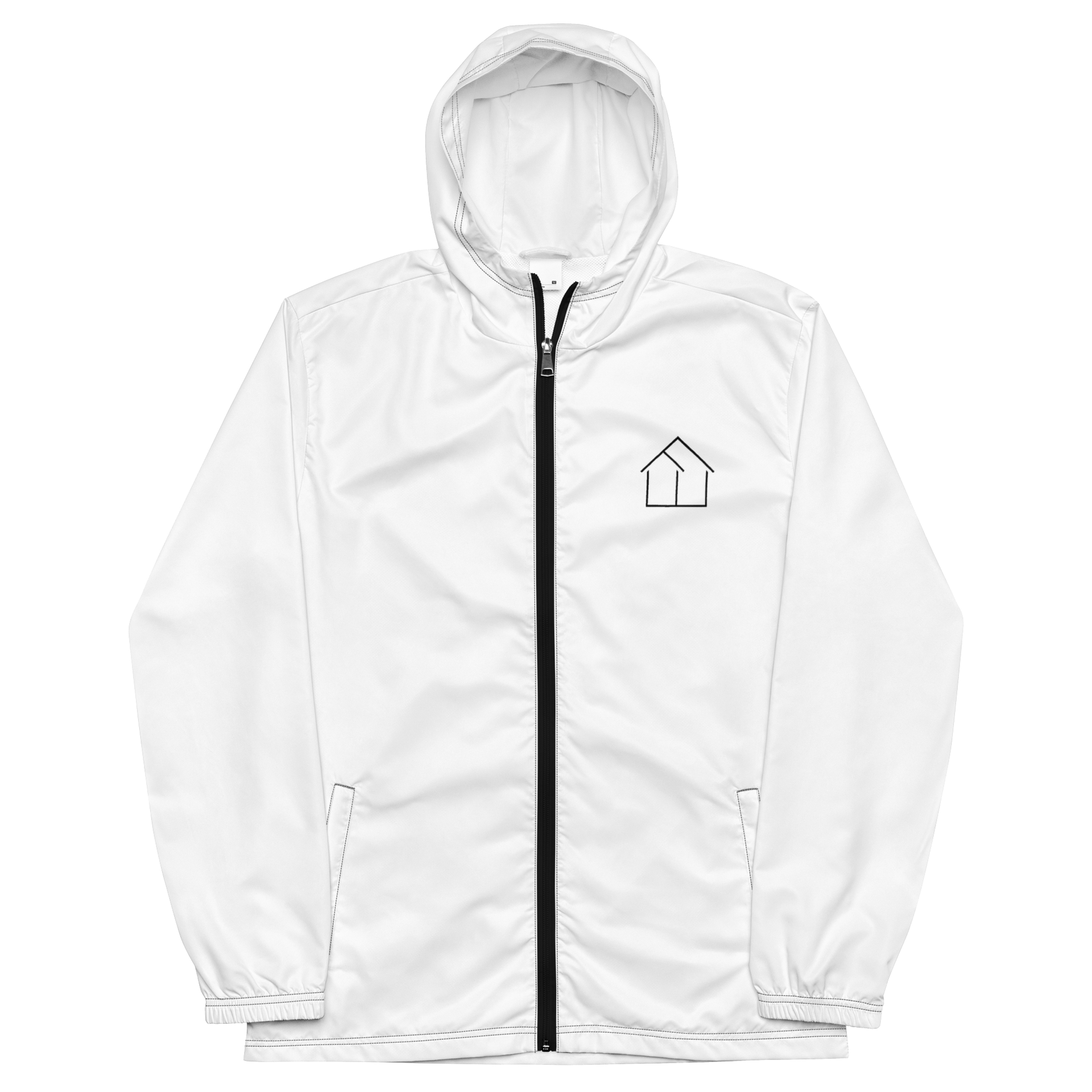 Framework Logo Windbreaker - White – Framework Supply